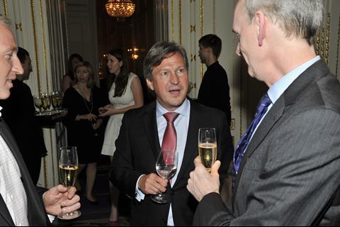 Home Retail Group chief executive Terry Duddy with Co-op group finance director Richard Pennycook